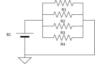 Resistores em paralelo