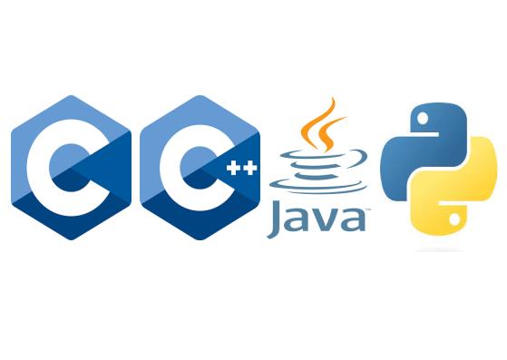 Linguagem C, C++, Java e Python