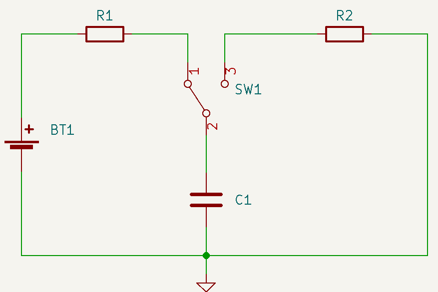 Capacitores e resistores