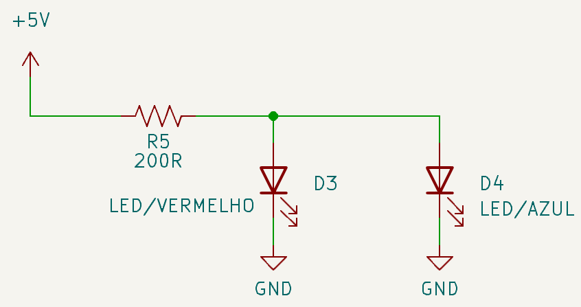 LEDs em paralelo